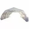 Project Source Canopy Car Shelter - Steel Frame - Waterproof - Polyethylene Fabric Cover