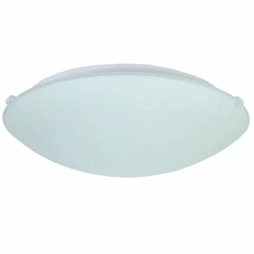 "Tross" Flushmount 10" - Frosted White 8 "Tross" Flushmount 10" - Frosted White -Project Source Shop 08385001 L