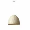 Dome Pendant - 1 Light - Metal/Bamboo -Project Source Shop 08385062 L
