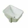 Under Mounted Sink - Square - 21.4" x 15" x 8.33" - White -Project Source Shop 16905013 L