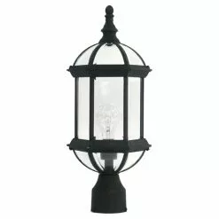 Project Source Exterior Lantern - 19 1/2-in - Bronze