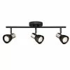 Track Light - 3 Lights - Black and Brushed Nickel 1 Track Light - 3 Lights - Black and Brushed Nickel -Project Source Shop 43855111 L