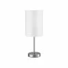 Project Source Table Lamp - 18-in - Metal/Rice Paper - Brushed Nickel/White 2 Project Source Table Lamp - 18-in - Metal/Rice Paper - Brushed Nickel/White -Project Source Shop 63745013 L