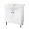 Project Source White 30-in Elevated Vanity with Sink - 2 Doors 2 Project Source White 30-in Elevated Vanity with Sink - 2 Doors -Project Source Shop 70235093 L