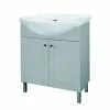 Project Source Grey 30-in Elevated Vanity with Sink - 2 Doors -Project Source Shop 70235096 L