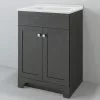 Project Source Dunaway Bathroom Vanity - 24-in - 2-Door - Espresso