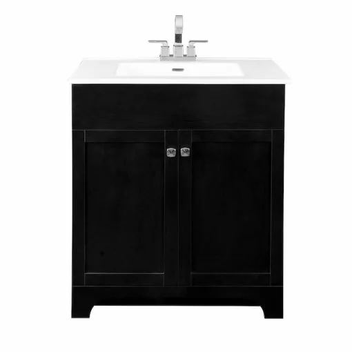Project Source Dunaway Bathroom Vanity - 30-in - 2-Door - Espresso 3 Project Source Dunaway Bathroom Vanity - 30-in - 2-Door - Espresso -Project Source Shop 73695164 L