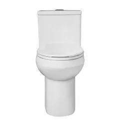 Project Source Lynton 1-Piece Toilet - Elongated - 3-L /4.8-L - White