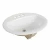 Project Source Oval Drop-in Lavatory - Vitreous China 7 Project Source Oval Drop-in Lavatory - Vitreous China -Project Source Shop 78195098b L