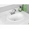 Project Source Oval Drop-in Lavatory - Vitreous China 9 Project Source Oval Drop-in Lavatory - Vitreous China -Project Source Shop 78195098d L