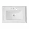 Project Source Castille Square Drop-in Sink - Vitreous China -Project Source Shop 78195099b L