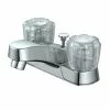 Project Source Bathroom Faucet - Polished Chrome - 2 Handles - Transitional -Project Source Shop 80375094 L