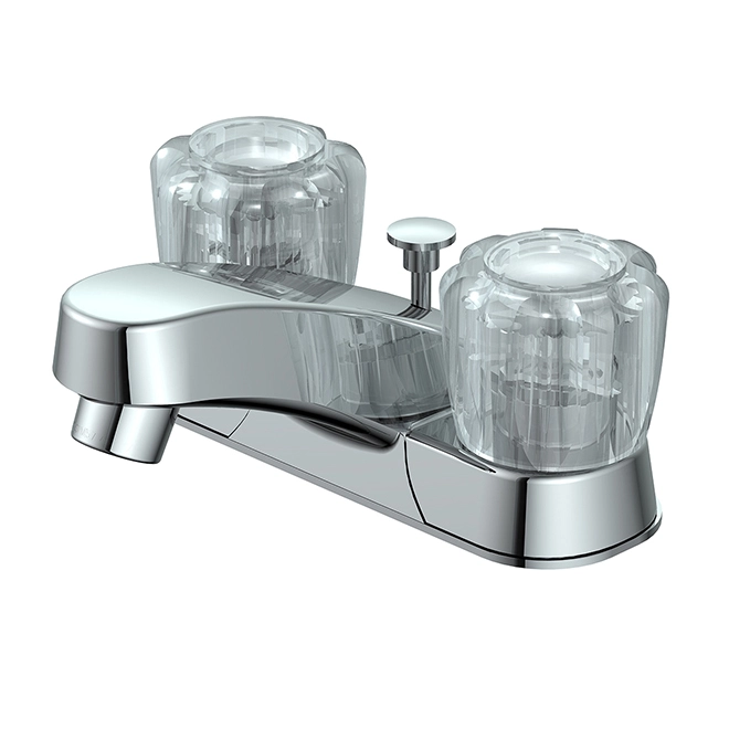 Project Source Bathroom Faucet - Polished Chrome - 2 Handles - Transitional 3 Project Source Bathroom Faucet - Polished Chrome - 2 Handles - Transitional